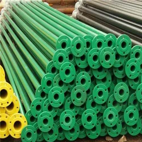 大庆涂塑钢管施工案例